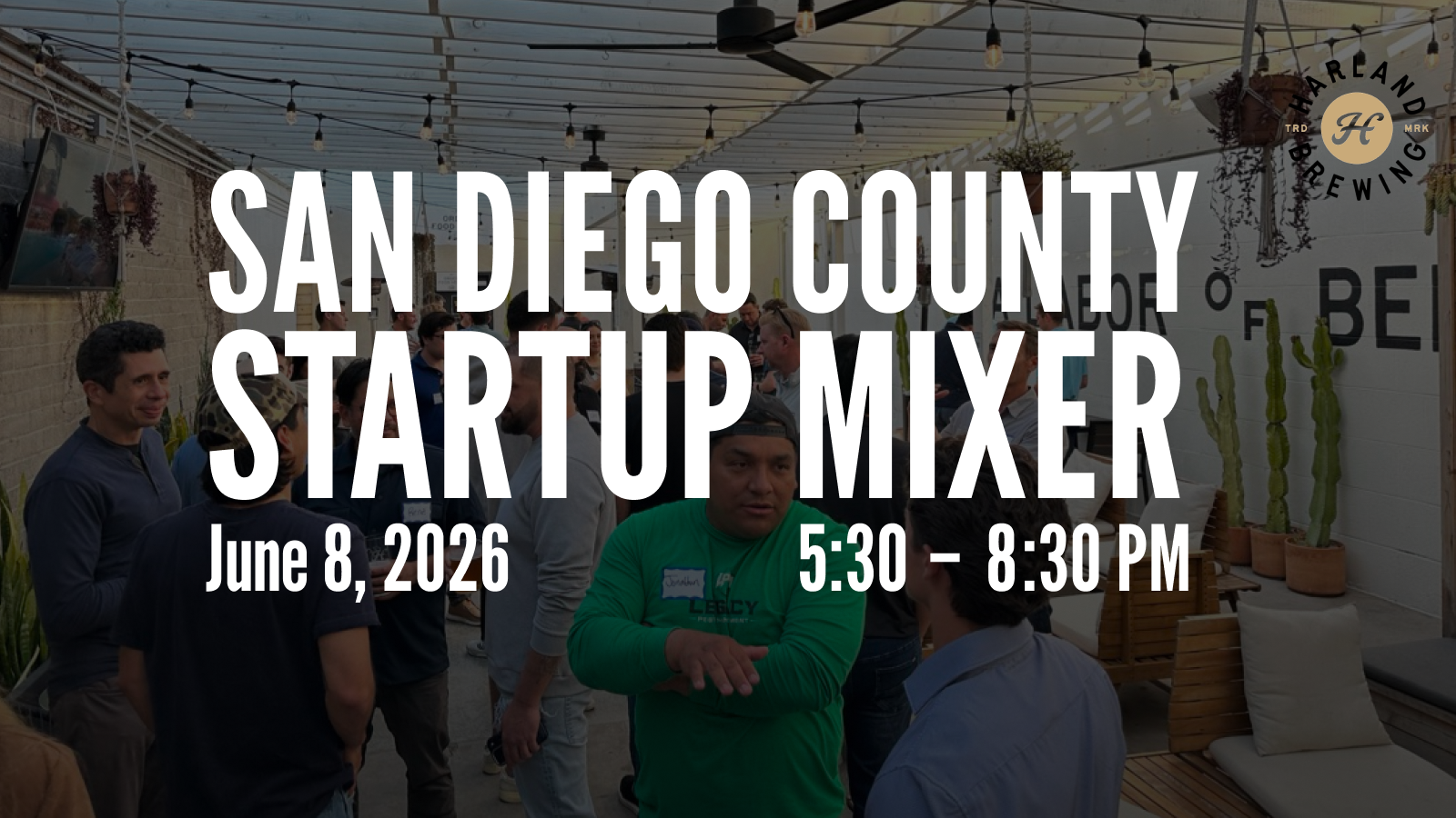 San Diego County Startup Mixer Jun-2026 event