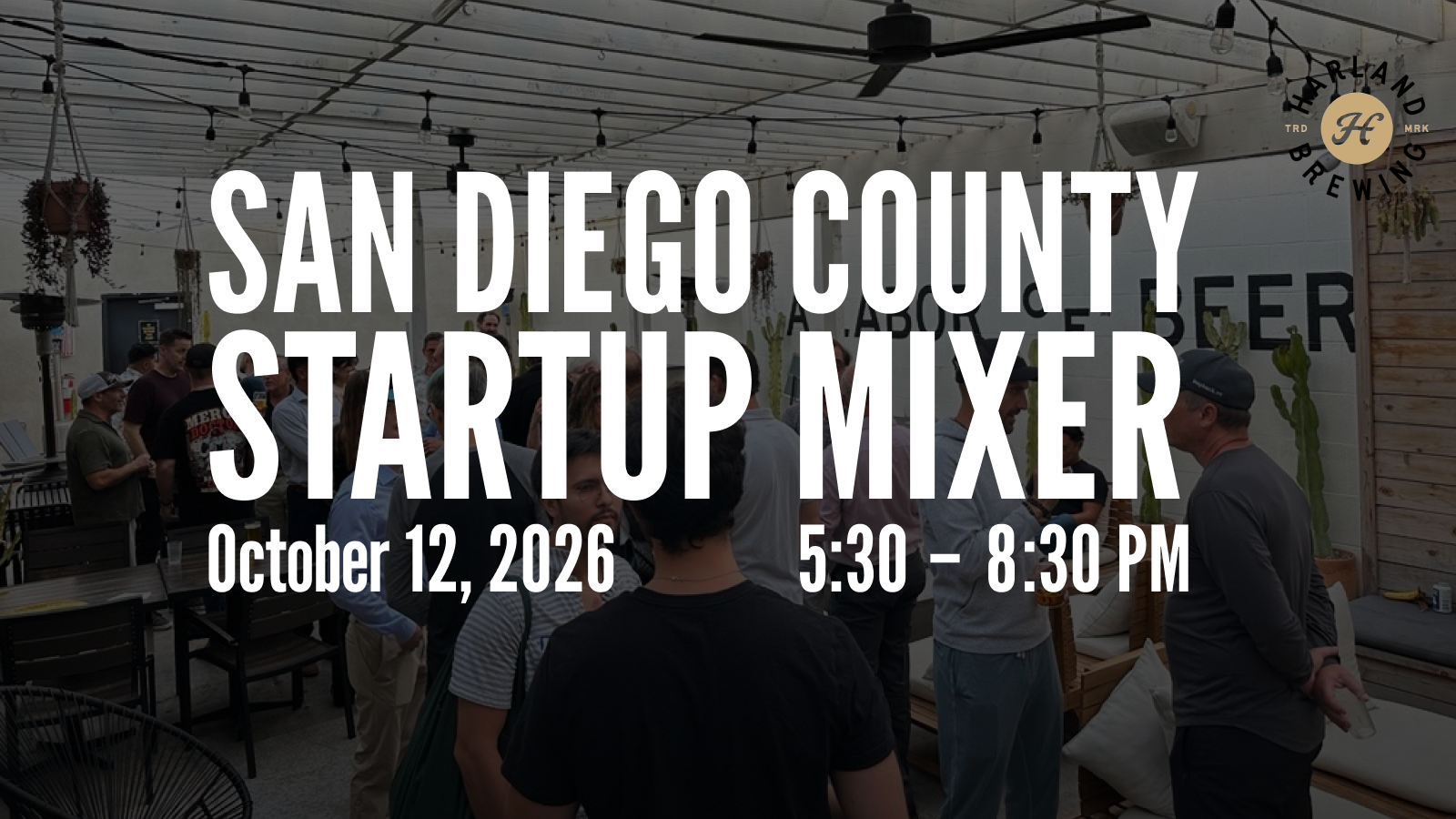 San Diego County Startup Mixer Oct-2026 event